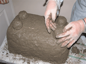 making trough feet